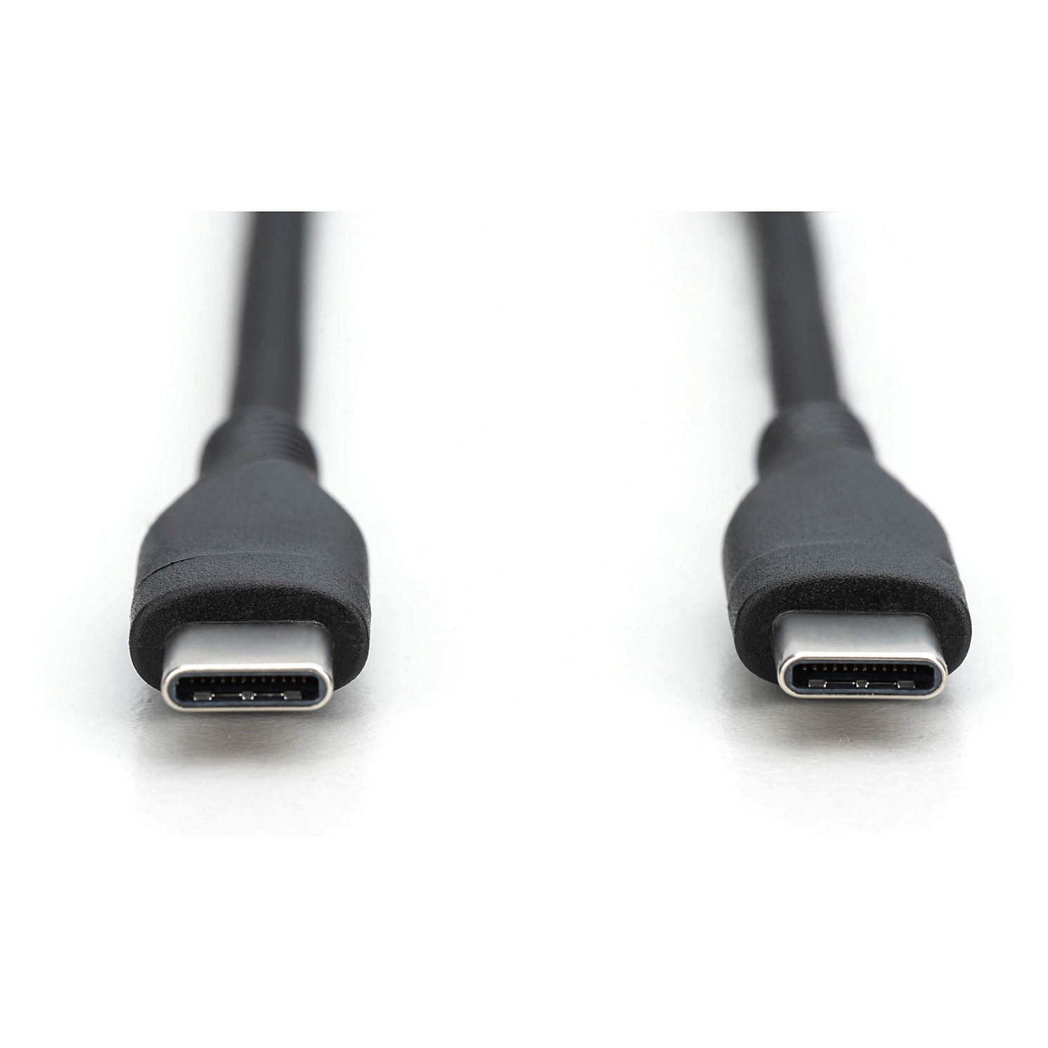 Kabllo USB 2.0 / Typ‑C–C / Silikon / Straight‑Straight / 1 m / DIGITUS - Zezë - 2