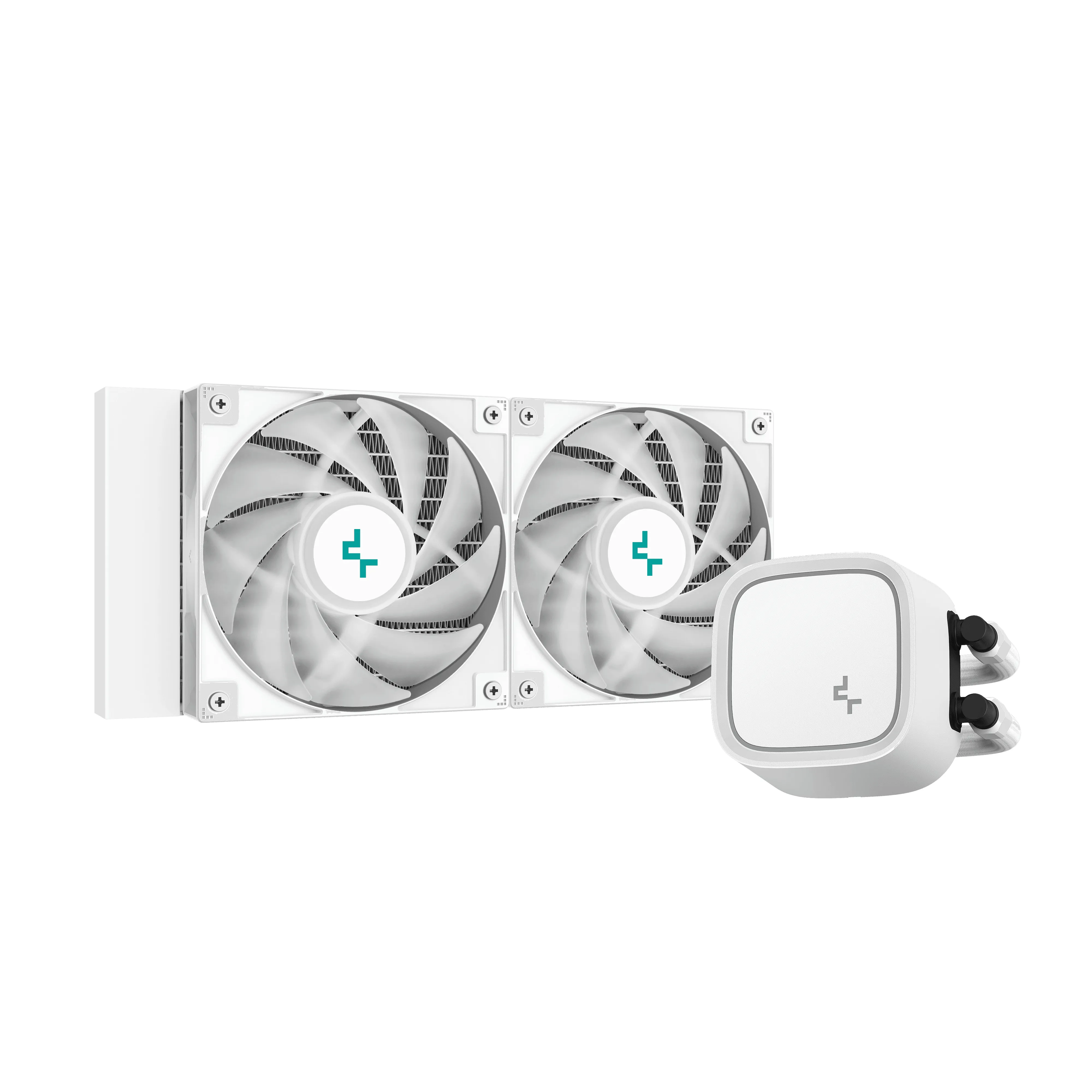 Ftohës për Procesor DeepCool LE520 WH / 240mm / 2x120mm / 500-2250RPM / ARGB - Bardhë - 2
