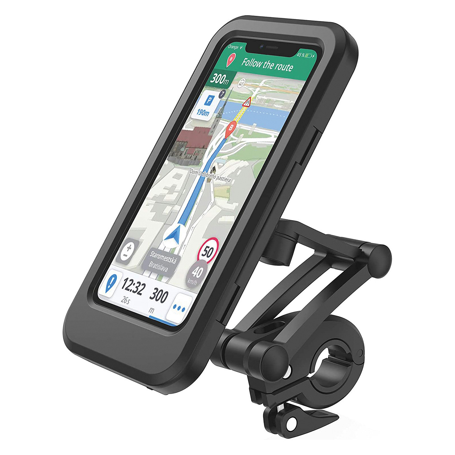Aksesorë për telefon RealPower / Smartphone Holder / RadTour / for Bicycles & E-Bikes - 1