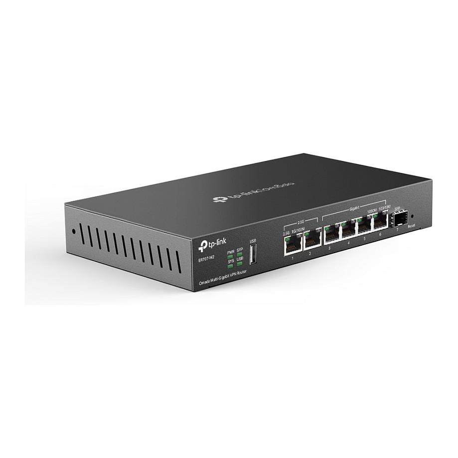 Ruter TP-Link Omada ER707-M2, Multi-Gigabit, 2× 2.5GbE + 5× Gigabit, USB 2.0, VPN – Zezë - 3