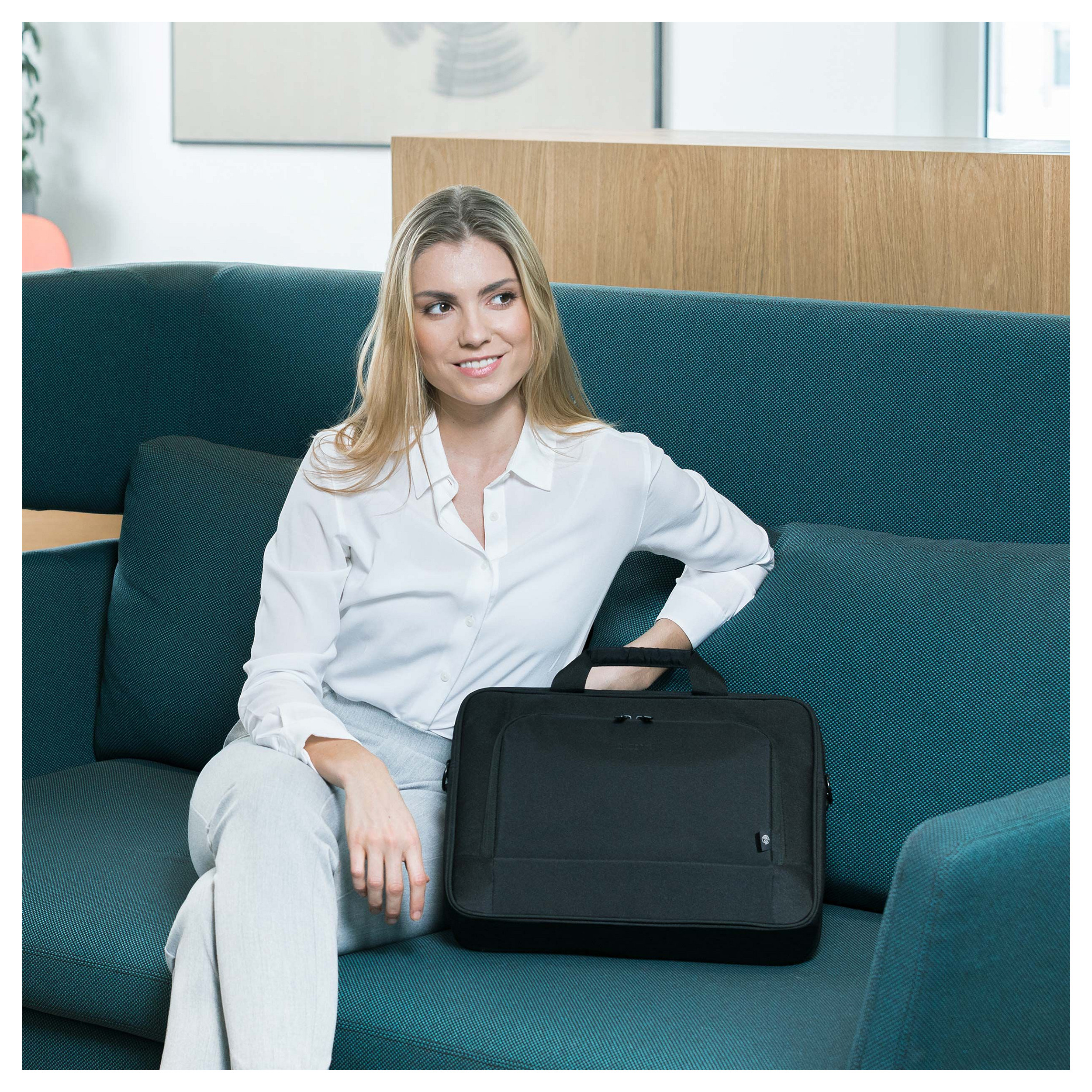 Çantë Laptopi Dicota Eco Top Traveller BASE / deri në 14.1" - Zezë - 6