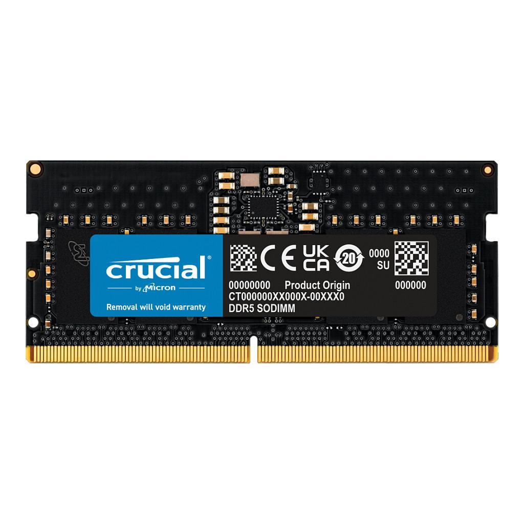 RAM Memorie DDR5 Crucial CT8G48C40S5T / 8GB / SO-DIMM / 4800MHz / CL40 / 262-pin