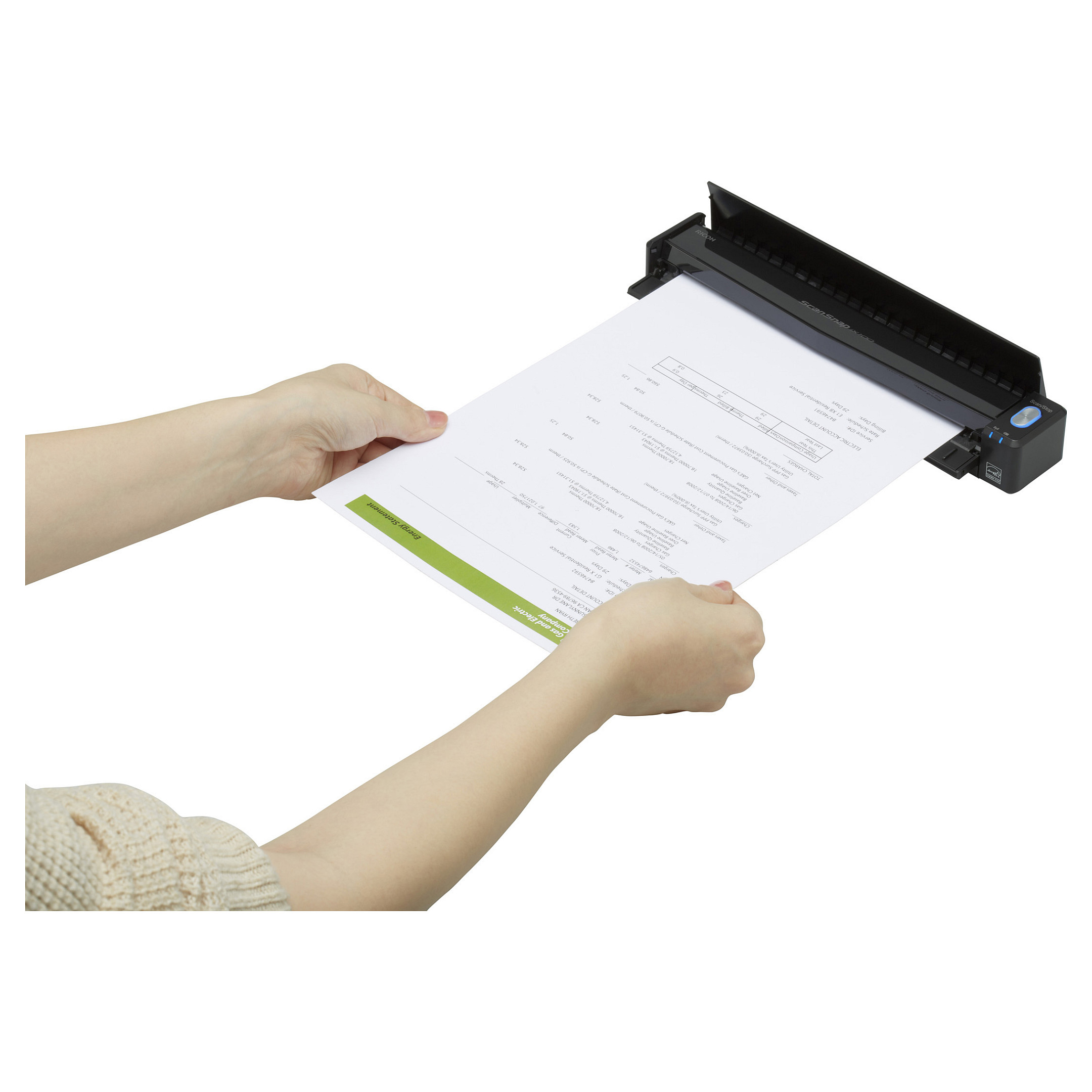 Skaner Ricoh ScanSnap iX100 / Mobile Document Scanner - Zezë - 5