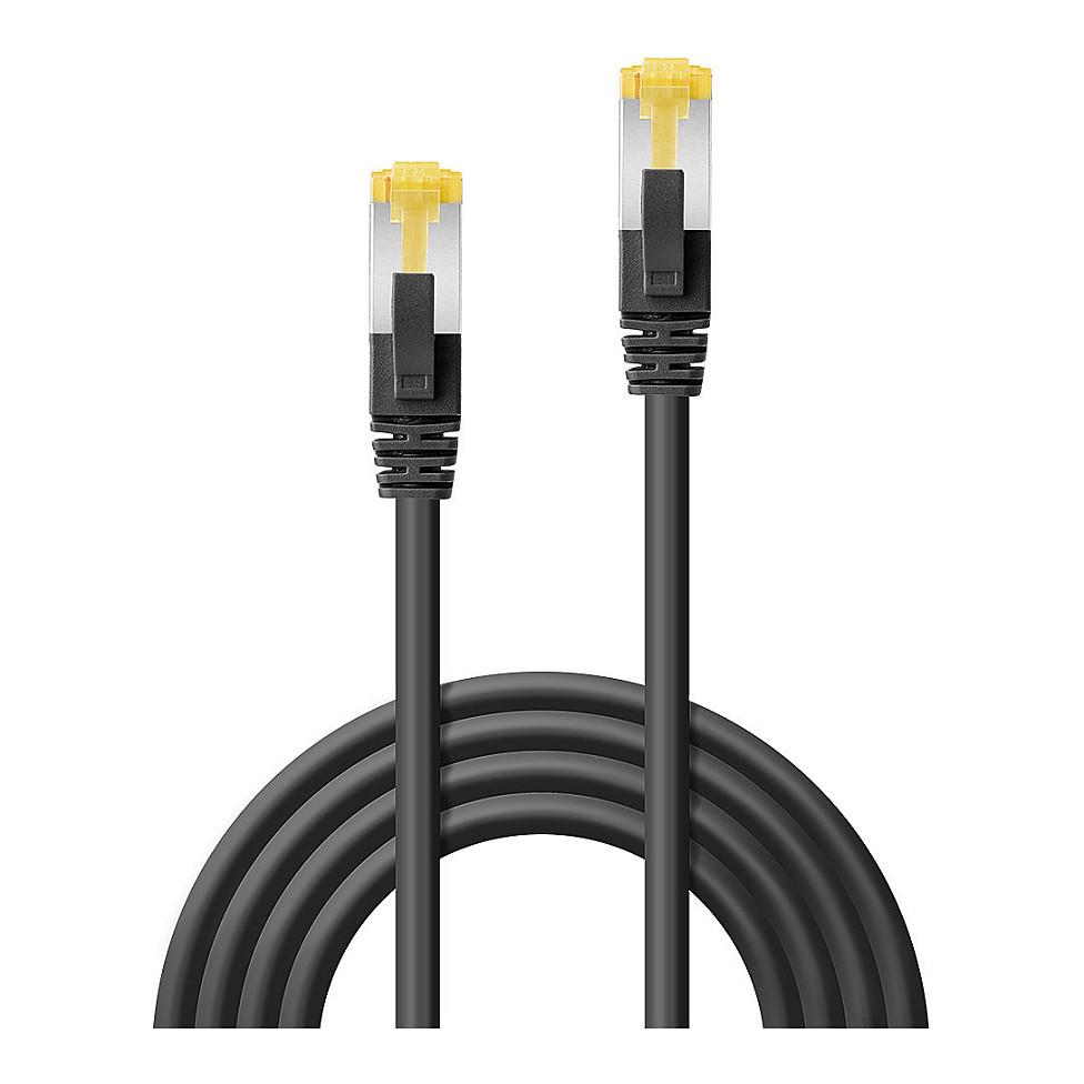 Kabllo për Rrjet Lindy 47310 / RJ45 - RJ45 / Cat.7 / S/FTP / AWG 26 / 600 MHz / 3 m - Zezë - 3