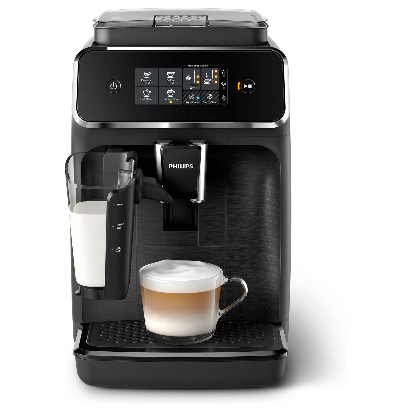 Aparat për Kafe Philips Series 2200 EP2230/10, 1.8L, 1500W, 15 bar, LatteGo - Zezë - 2