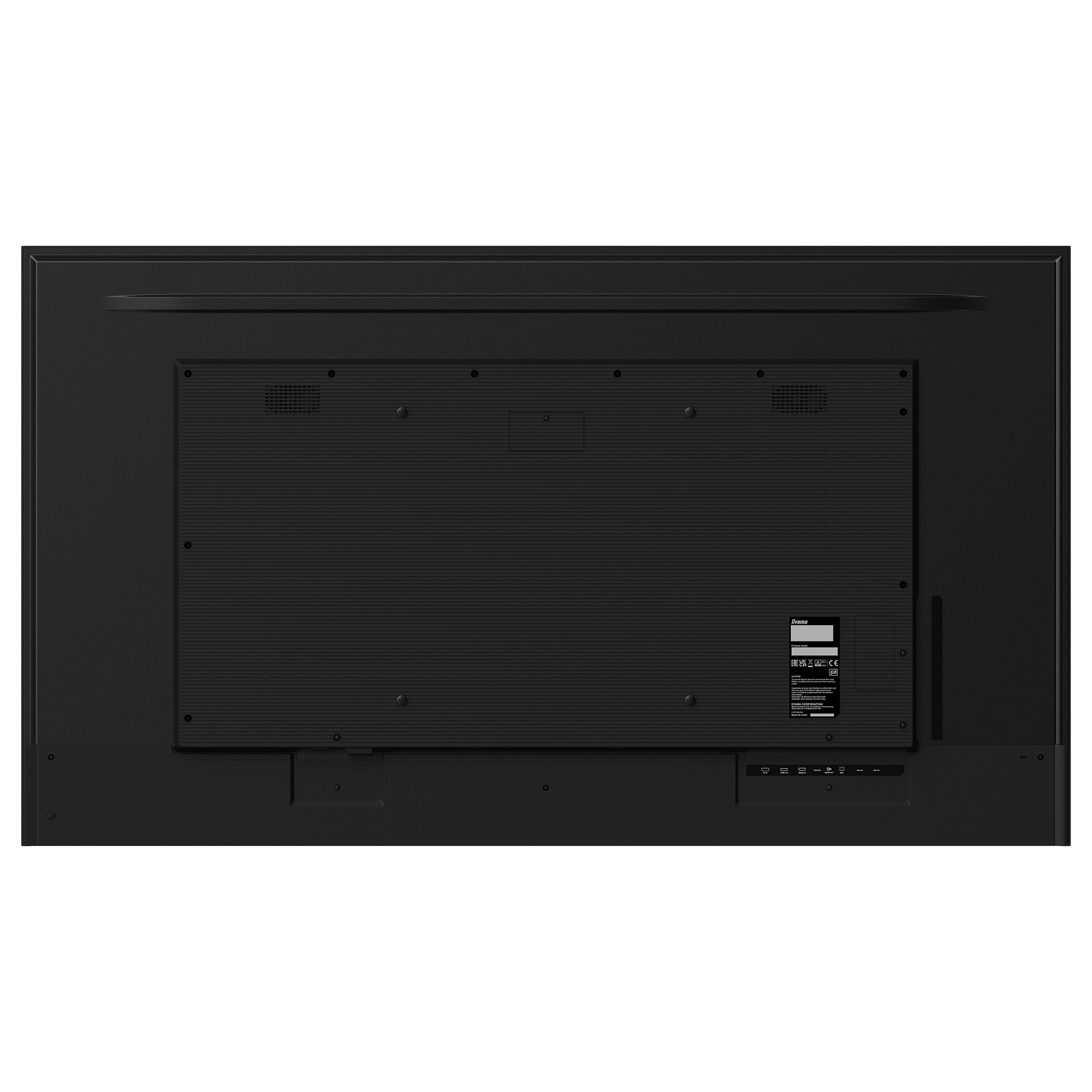 Ekran prezantues iiyama ProLite LH6565UHSB-B1 / 65" / 4K Ultra HD IPS LED / 60 Hz / 8 ms / HDMI + DisplayPort + USB - Zezë - 12