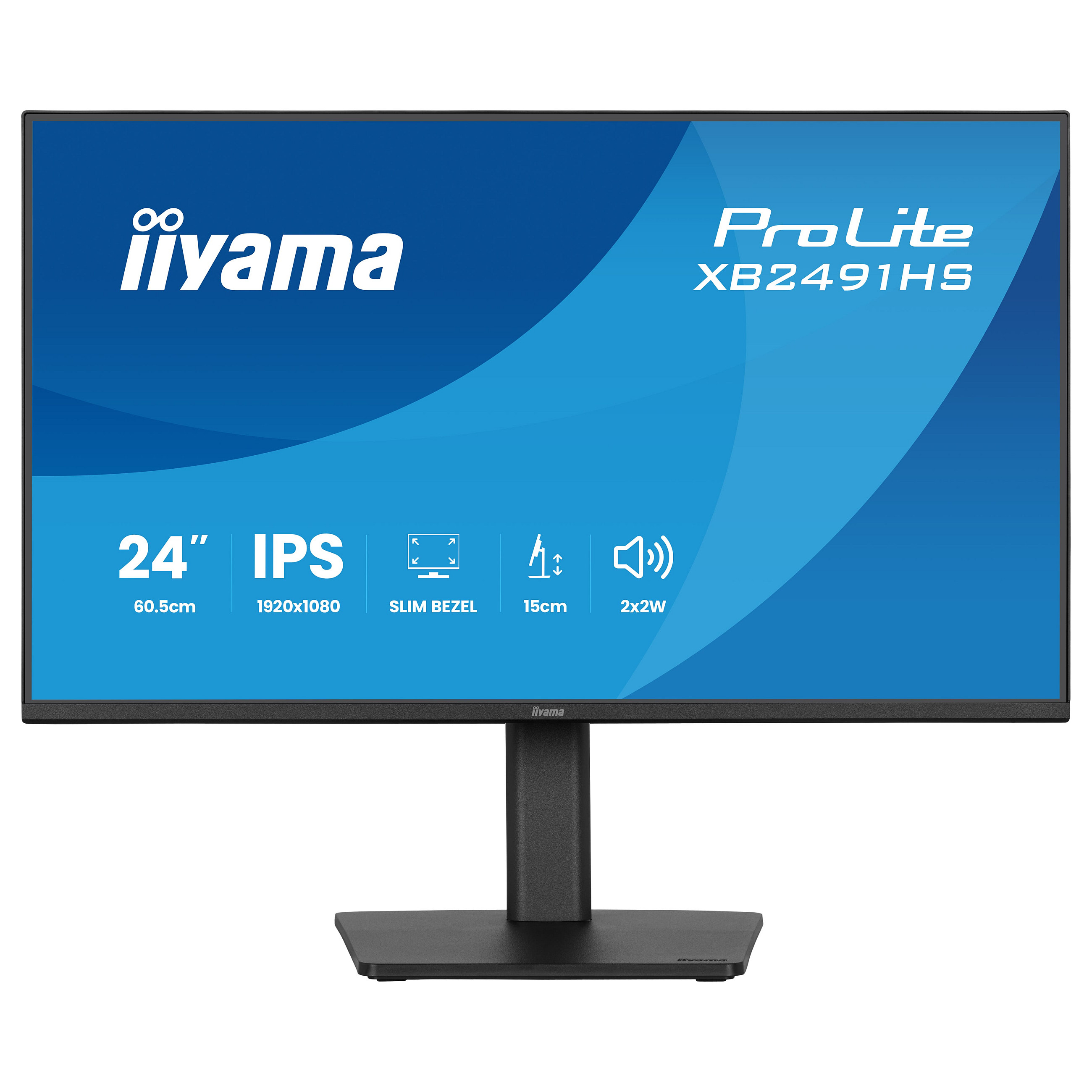 Monitor iiyama XB2491HS-B1 / 23.8"/ Full HD IPS LCD / 120Hz / 1ms / HDMI+DP+HDCP - Zezë - 3