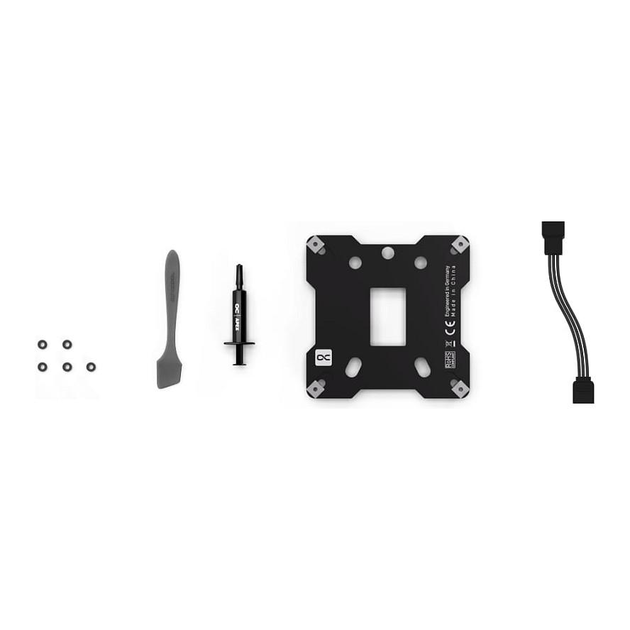 Ftohës për Procesor Alphacool Apex 1 / CPU Waterblock / LGA1700/1851 / 3D Jetplate 2.0 / aRGB – Zezë - 5