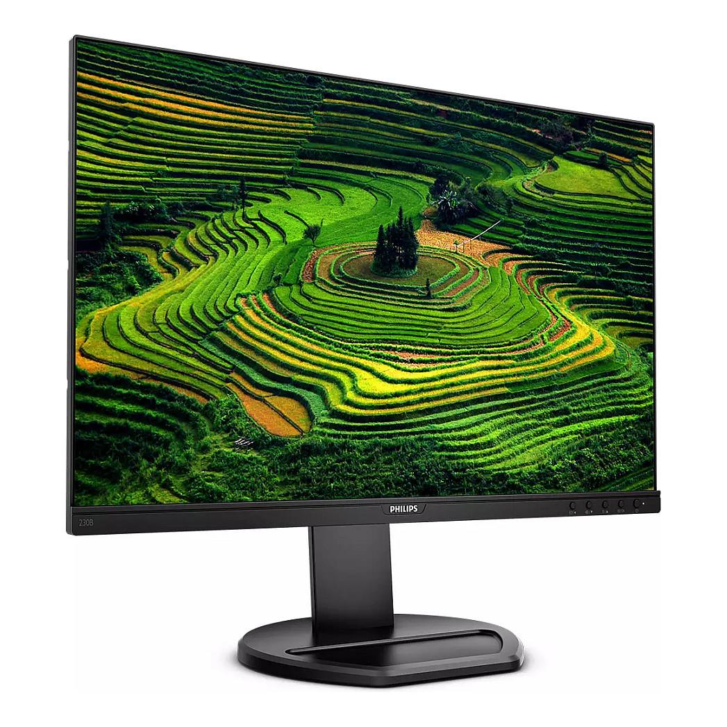 Monitor Philips 230B8QJEB, 22.5", WUXGA IPS, 60Hz, 5ms, HDMI+DP+DVI+VGA - Zezë - 2