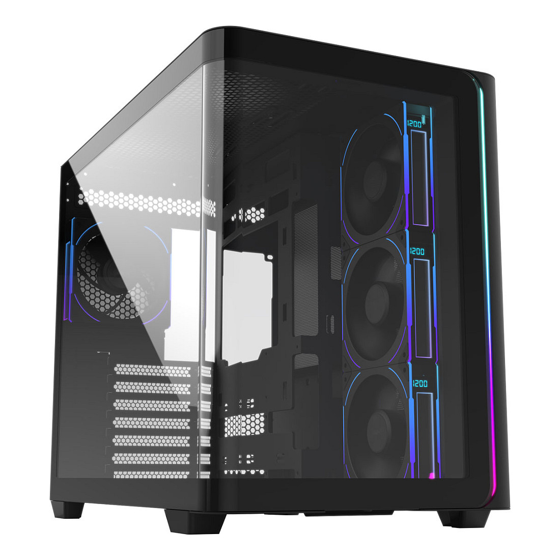 Kasë Midi FSP M580‑BP ARGB – Zezë - 1