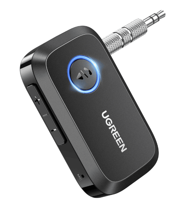 UGREEN CM596 – Bluetooth 5.3 AUX Audio Receiver, 3.5mm, 15H, i Zi