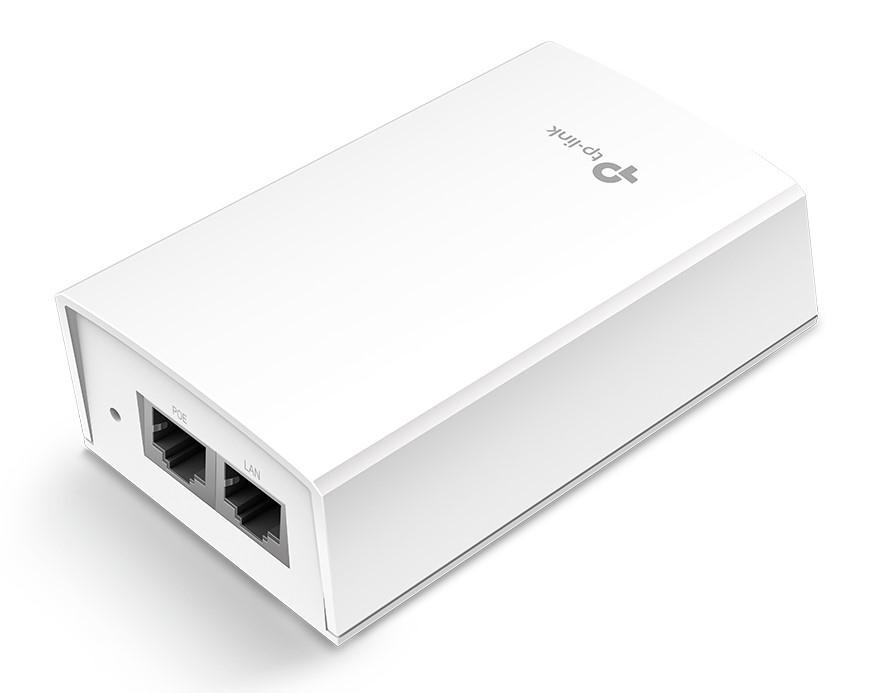 Injektor PoE TP-Link TL-POE4824G / 48V / 24W / Gigabit – Bardhë