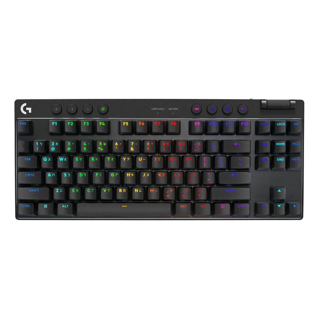 Tastierë Gaming Logitech G PRO X TKL LIGHTSPEED / TKL / Mekanike / Tactile Switches / QWERTZ / Wireless & Bluetooth / USB - Zezë - 4