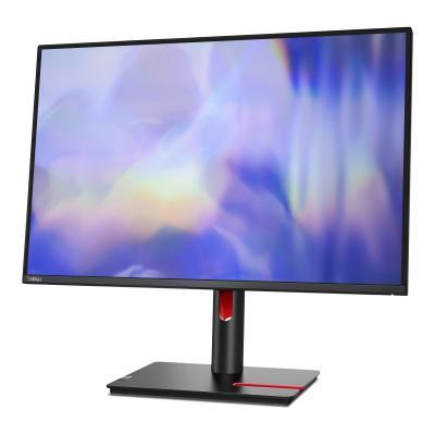 Monitor Lenovo ThinkVision T24d-30, 24", WUXGA IPS, 100Hz, 4ms, HDMI + DP + VGA - Zezë - 3