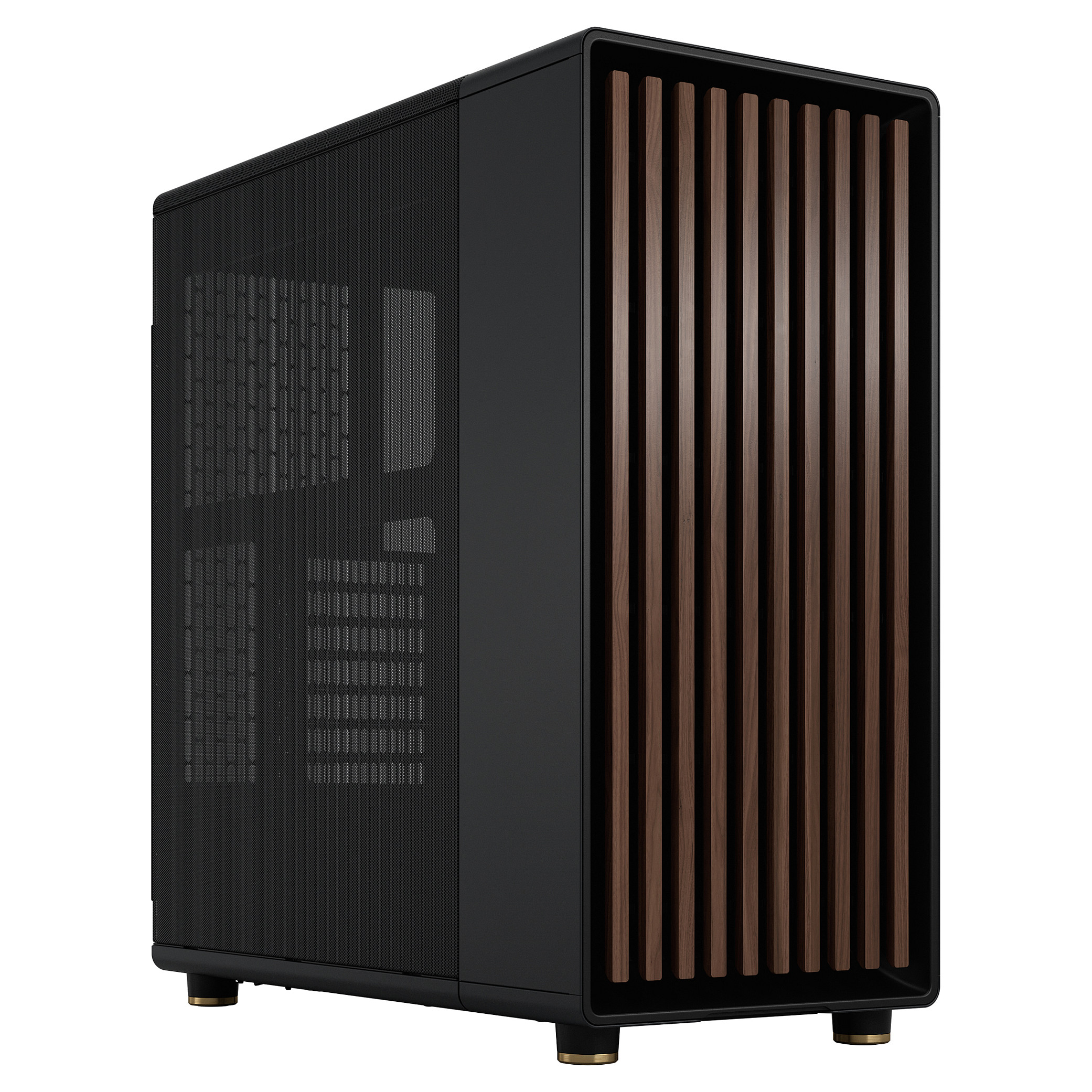 Kasë Midi Fractal Design North Mesh Window - Zezë - 1