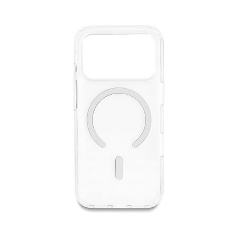 Aksesorë për telefon Delock 81643 / Case / MagSafe / TPU & PC / iPhone 17 Pro - Transparent/Bardhë