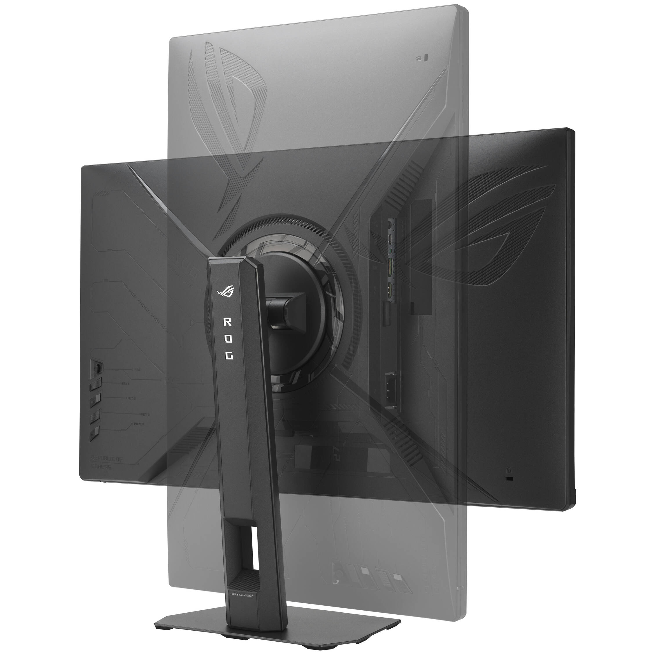 Monitor Gaming ASUS ROG Strix XG27ACMES / 27" / WQHD Fast IPS / 255Hz / 1ms / HDMI+DisplayPort+USB-C - Zezë - 7