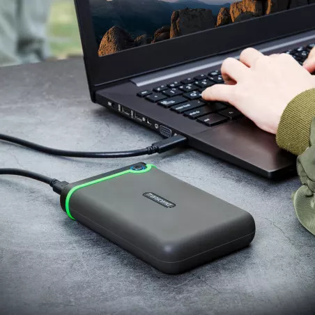 HDD e Jashtme Transcend StoreJet 25M3C / 2TB / 2.5" / USB 3.2 Gen 1 (USB-C) - Gri - 3