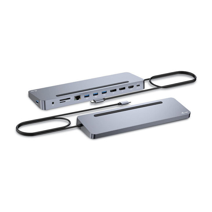 Docking Station D I-TEC USB-C ERGO + Adapter - 2