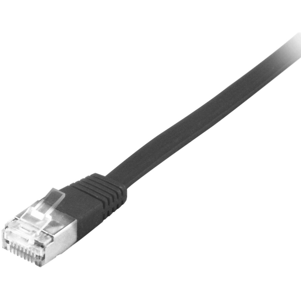 Kabllo për Rrjet Equip Patch Cat6A U/FTP RJ45 në RJ45 / 5.00m / i sheshtë / LSZH / Polybag – Zezë - 2