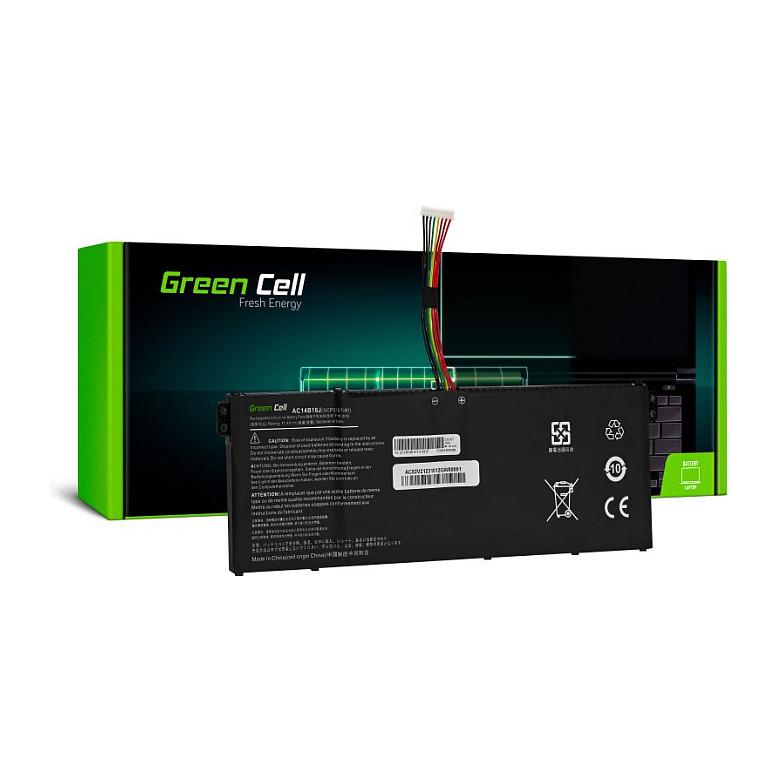Bateri zëvendësuese Green Cell AC52V2, 3600mAh, 11.4V, për Acer Aspire