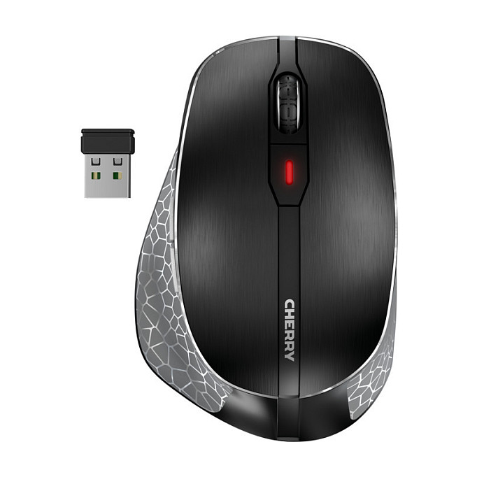 Maus Pa kabllo Cherry Wireless MW 8C ERGO - JW-8600 black - 1