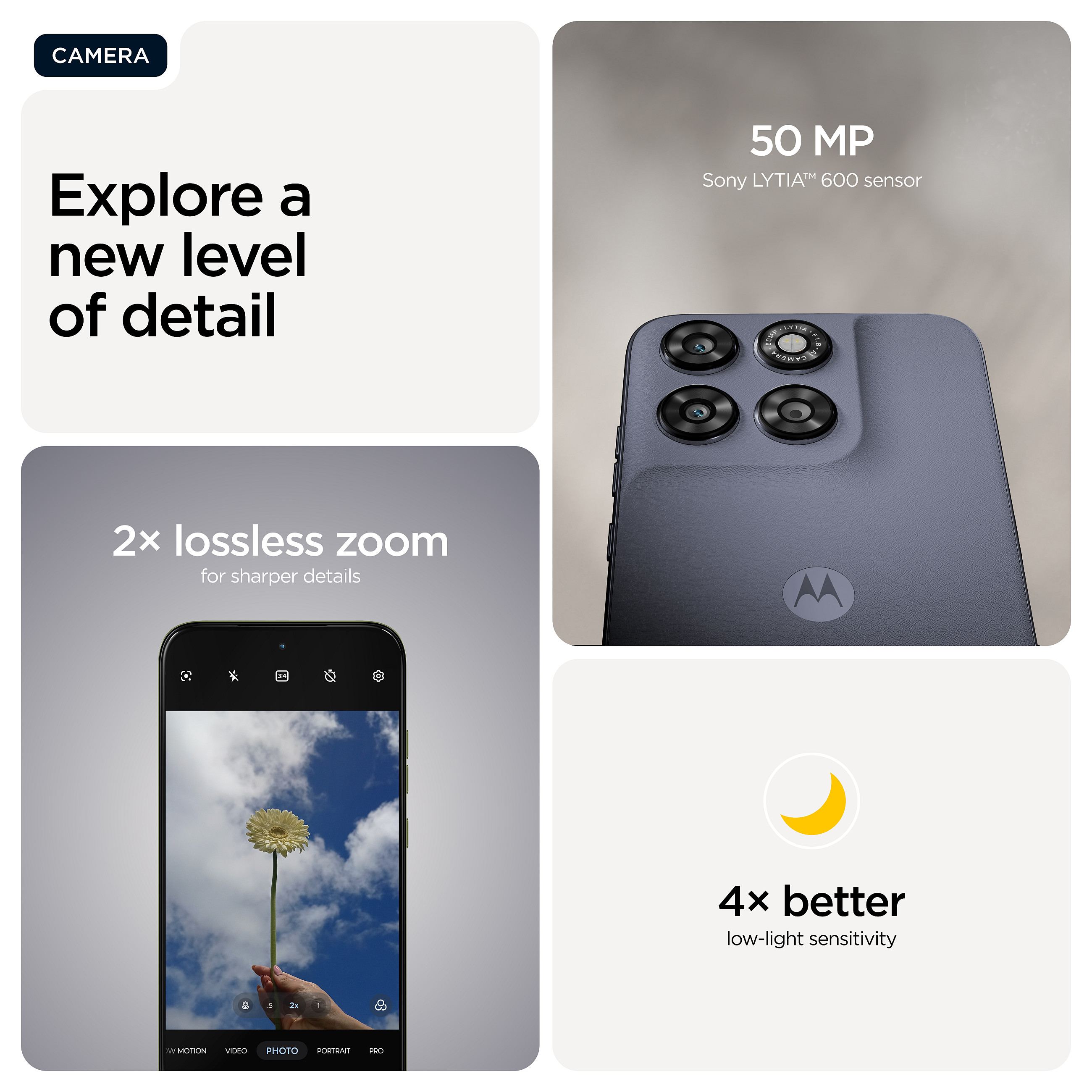 Telefon Motorola Moto G67 5G / 4GB / 128GB – Gri - 7