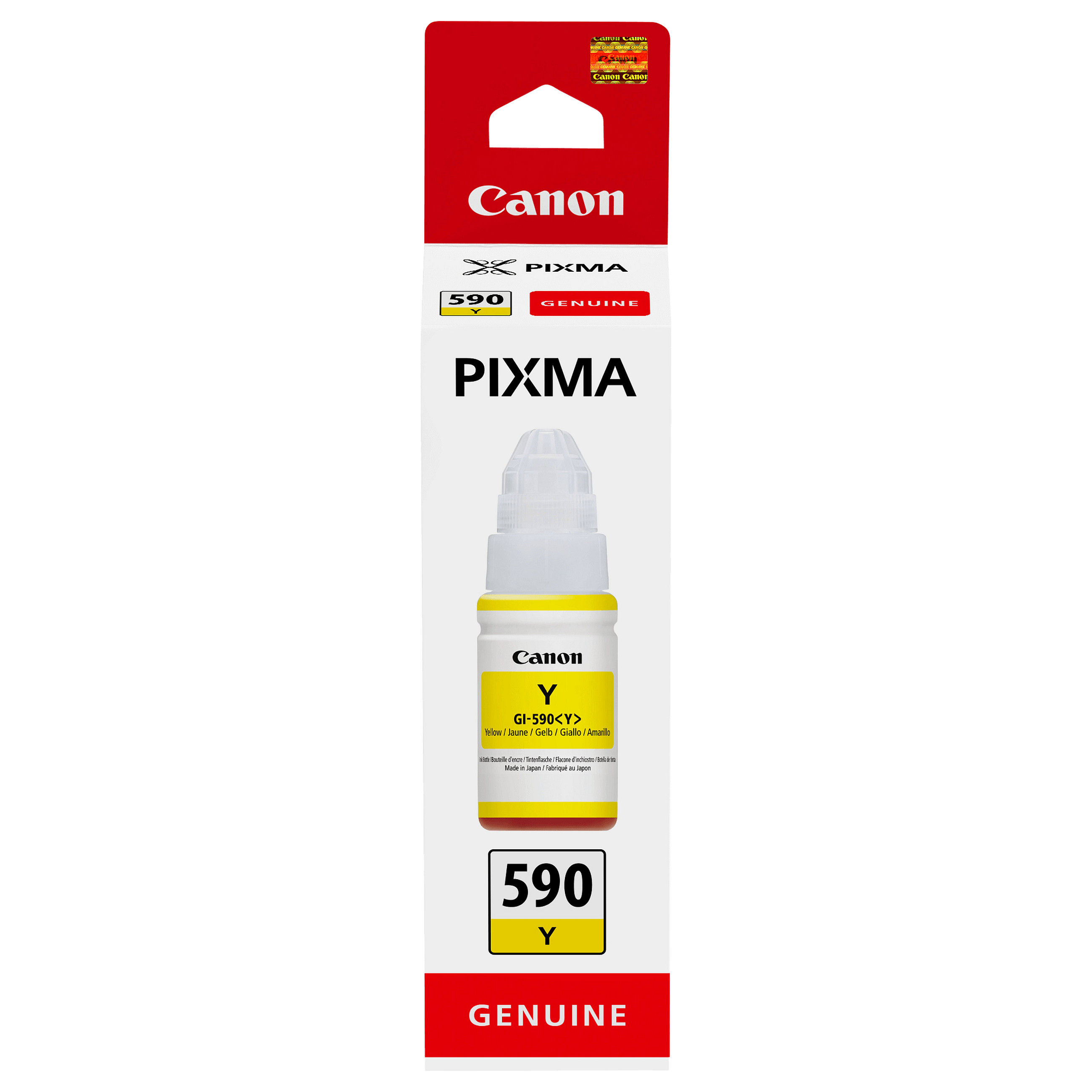 INK Canon GI-590 Ink Bottle 1606C001 / up to 7,000 pages – Verdhë - 1