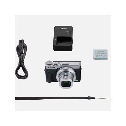 Kamerë Digjitale Canon PowerShot G7 X Mark III, 20.1MP, 4K 30fps, Zoom Optik 4.2x - Argjend - 7