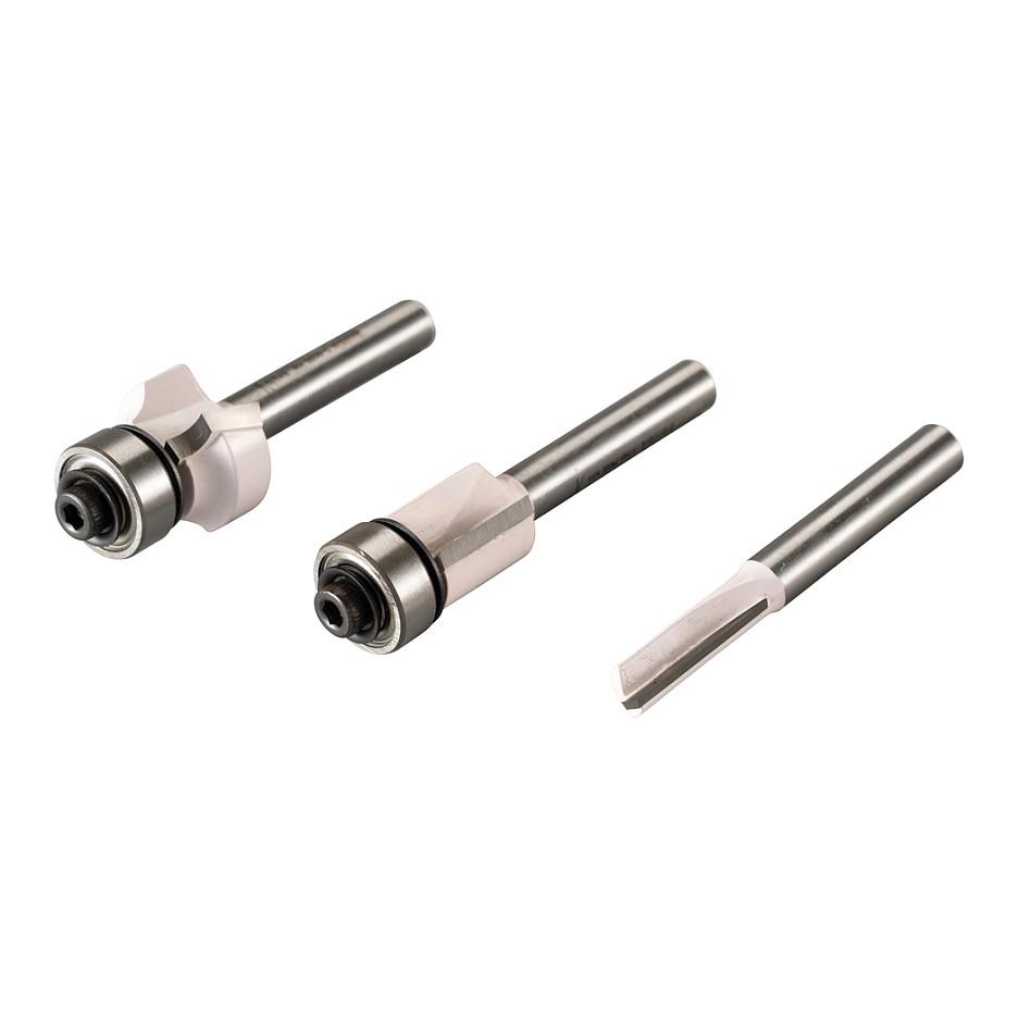 Set Frezash Makita D-53338, 3 Copë, 6mm - Argjend