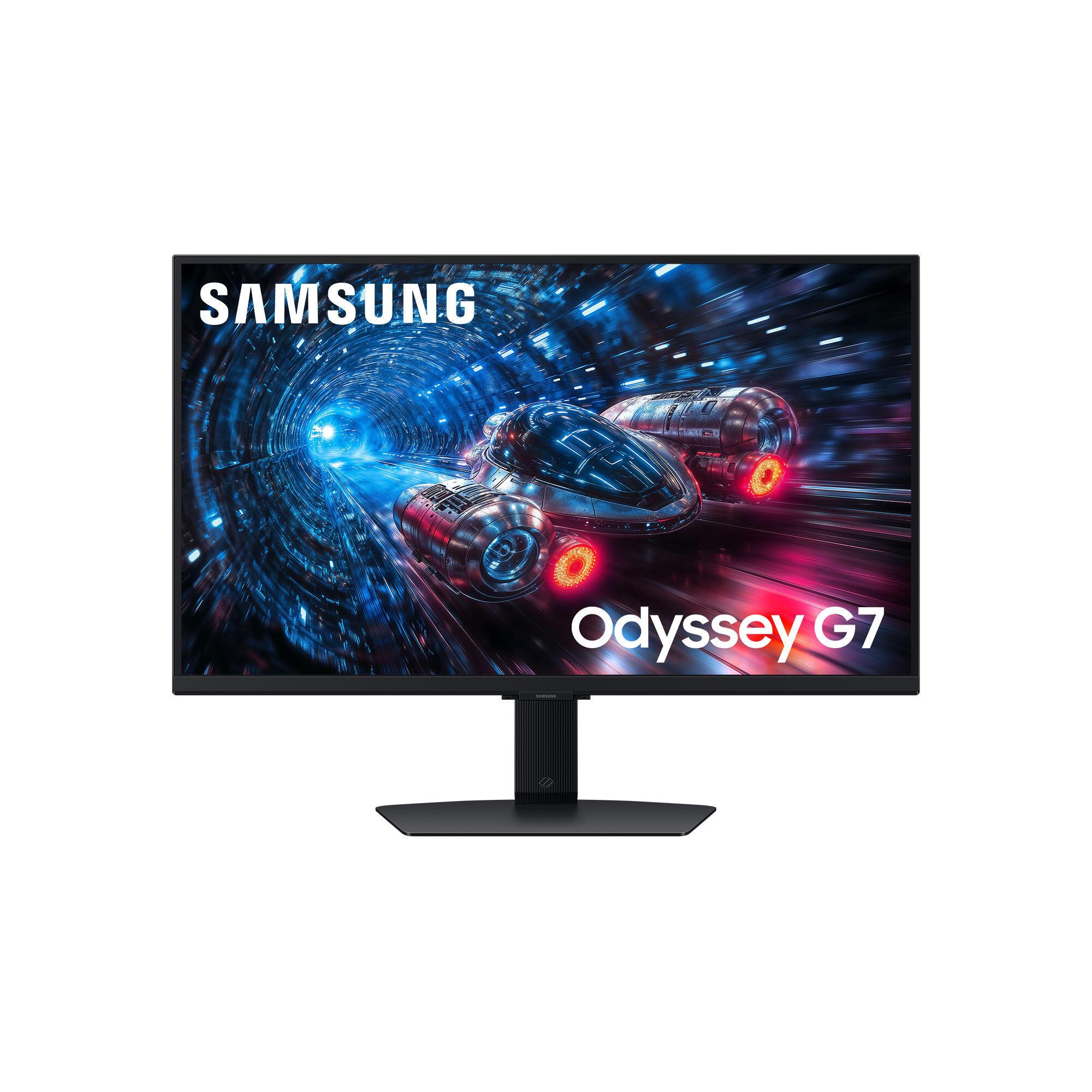 Monitor Gaming Samsung Odyssey G7 G70F / 27" / 4K UHD IPS / 180Hz / 1ms / HDMI+DisplayPort+USB - Zezë