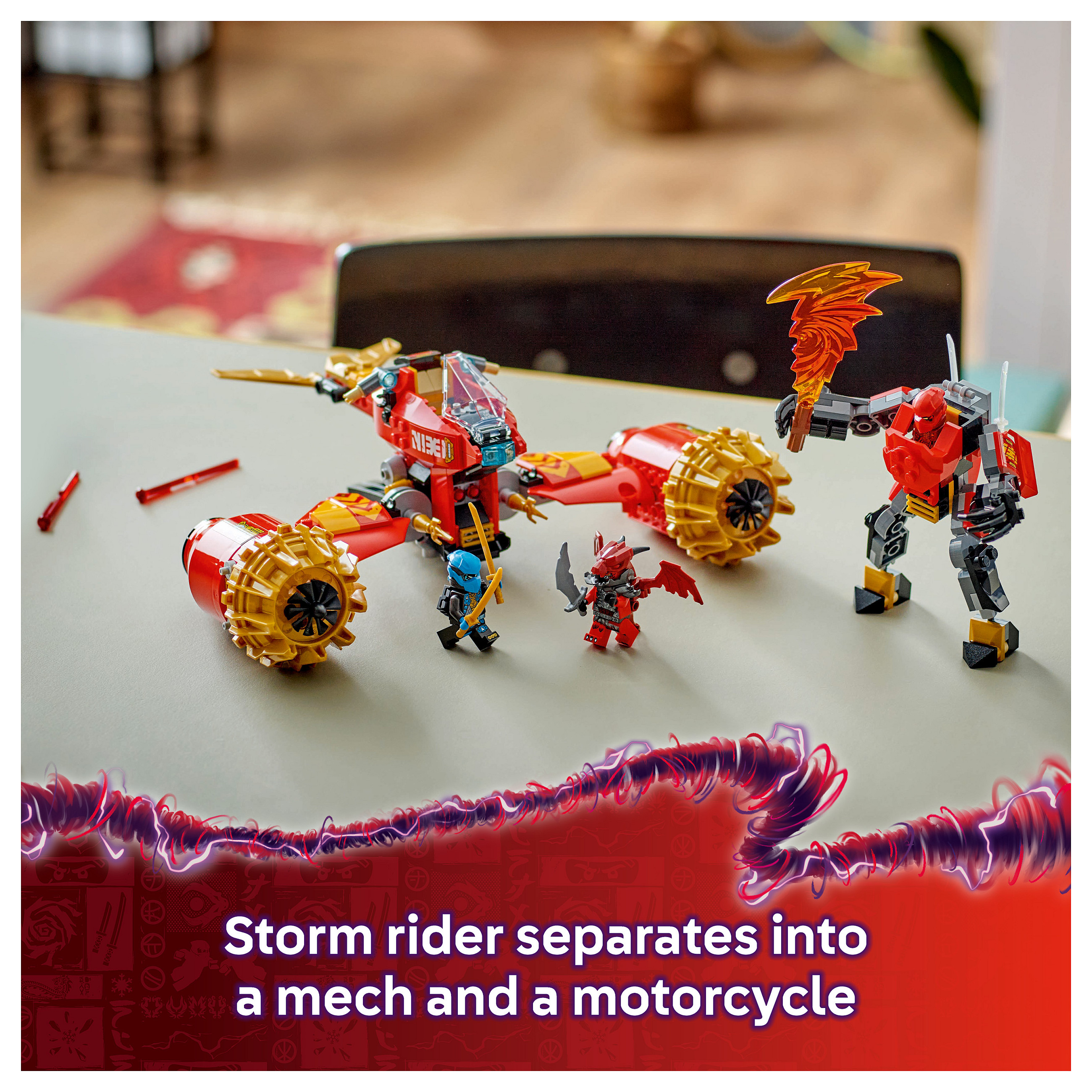 Lego Ninjago  71830 / Kai’s Storm Rider Mech - 16