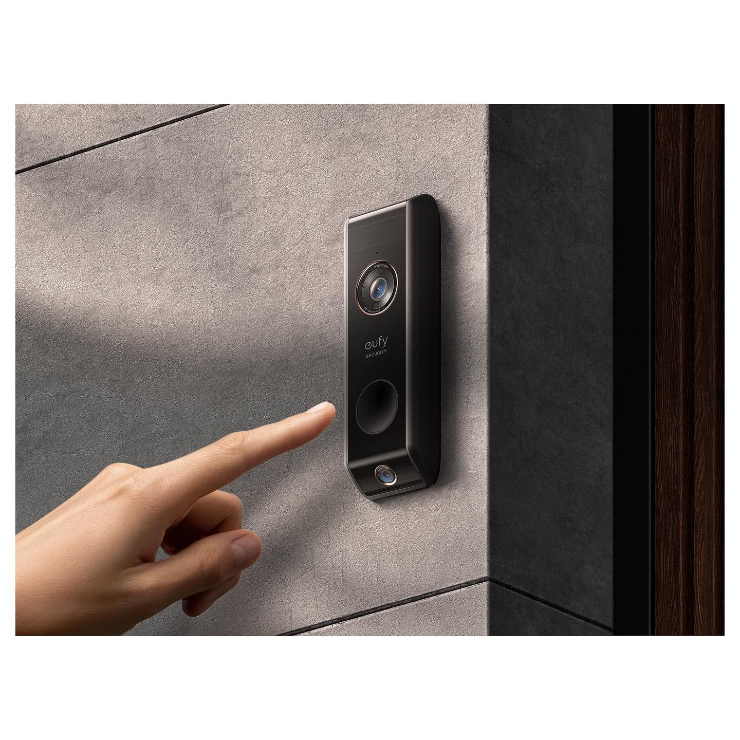 Video Doorbell Eufy T8213G11, Dual Camera, 2K, 160°, Wi-Fi, PIR + AI, IP65 - Zezë - 3