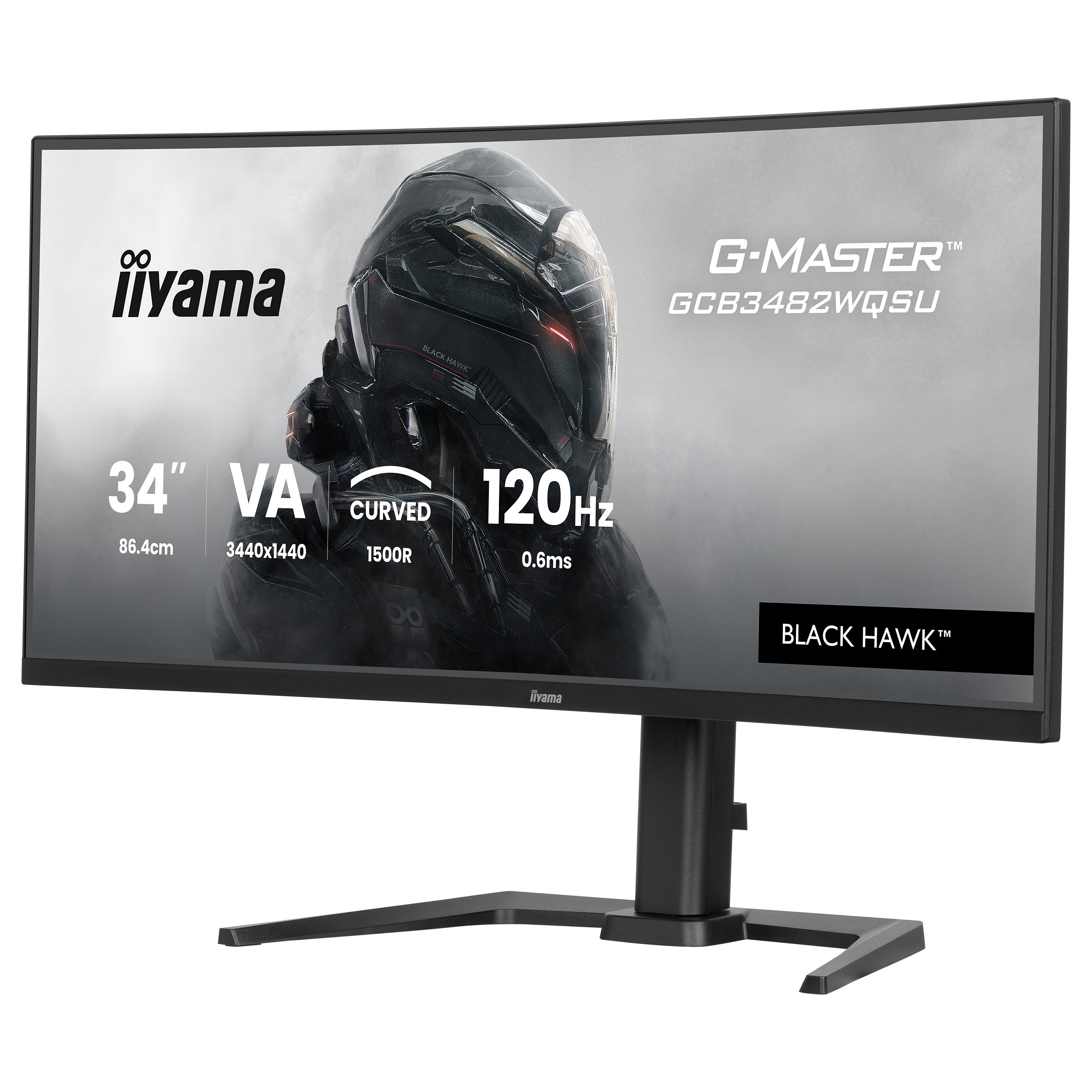 Monitor iiyama G-Master GCB3482WQSU / 34″ / UWQHD / 120Hz / VA / I zi - 3