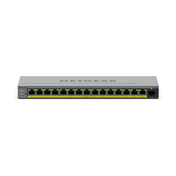 Switch NETGEAR GS116EP / Managed L2/L3 / 16‑Port Gigabit / PoE+ / 180W - 2