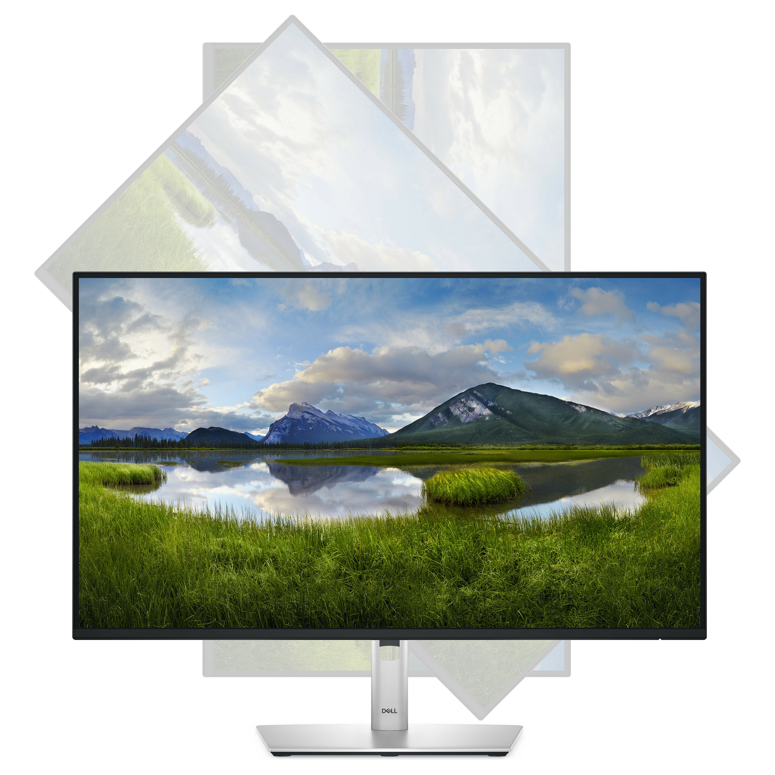Monitor Dell P2725H / 27"/ Full HD IPS LCD / 100Hz / 5ms / HDMI+DP+VGA - Zezë/Gri - 11