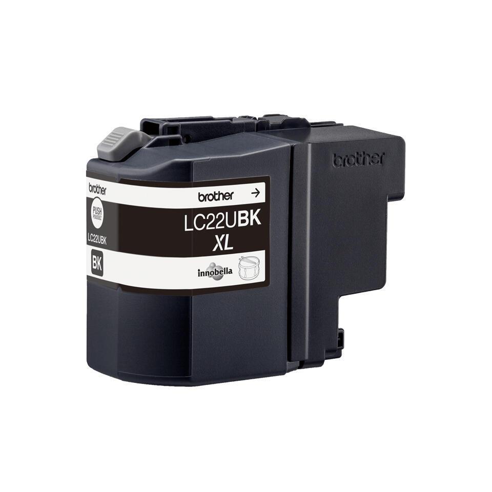 INK Brother LC-22UBK / 2400 faqe / XL - Zezë - 1