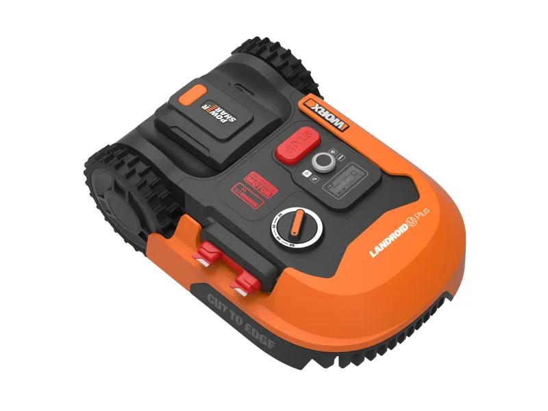 Kositëse Robotike WORX Landroid M500 Plus WR165E, deri në 500m², 18cm, 30–60mm, 20V, 2Ah - Zezë/Portokalli - 2