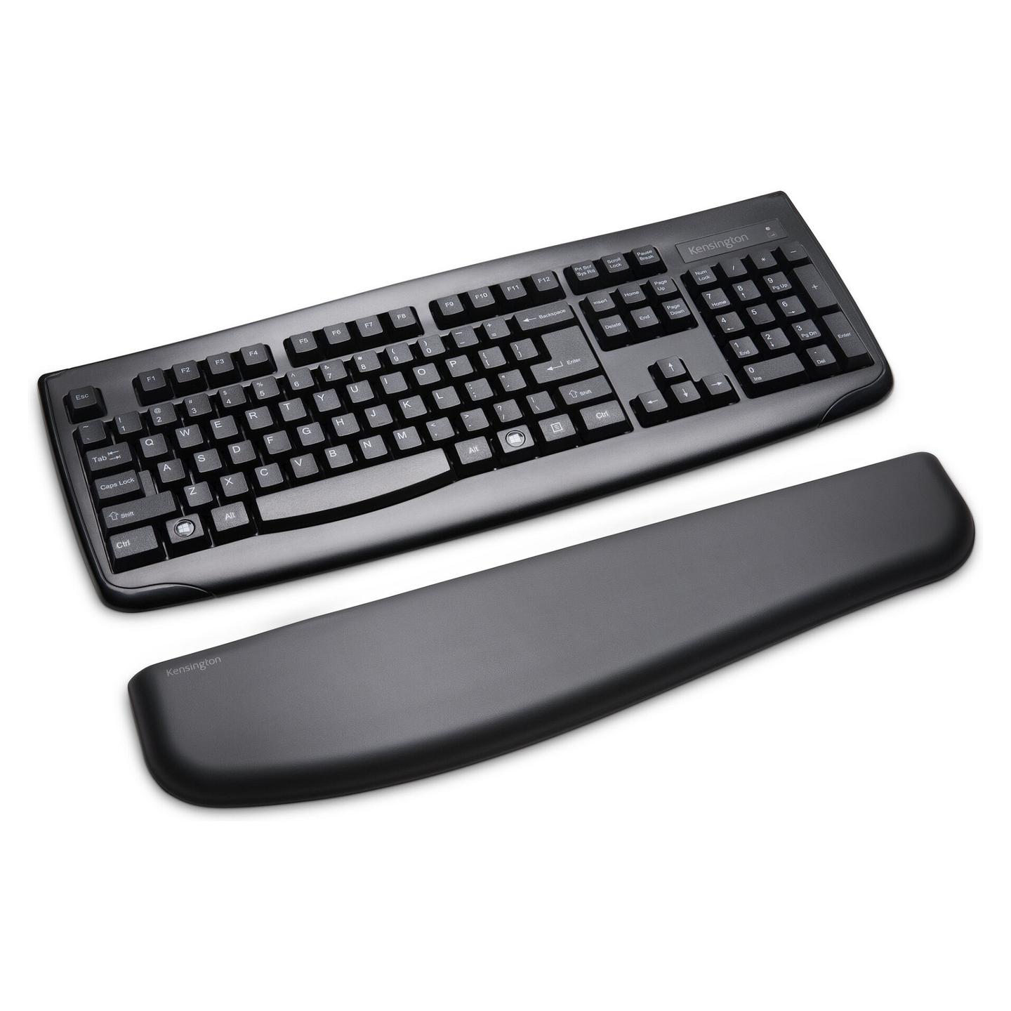 Mbështetëse për Kyçin e Dorës Kensington ErgoSoft për Tastierë Standarde, Gel, 445 × 101 × 15 mm – Zezë - 8