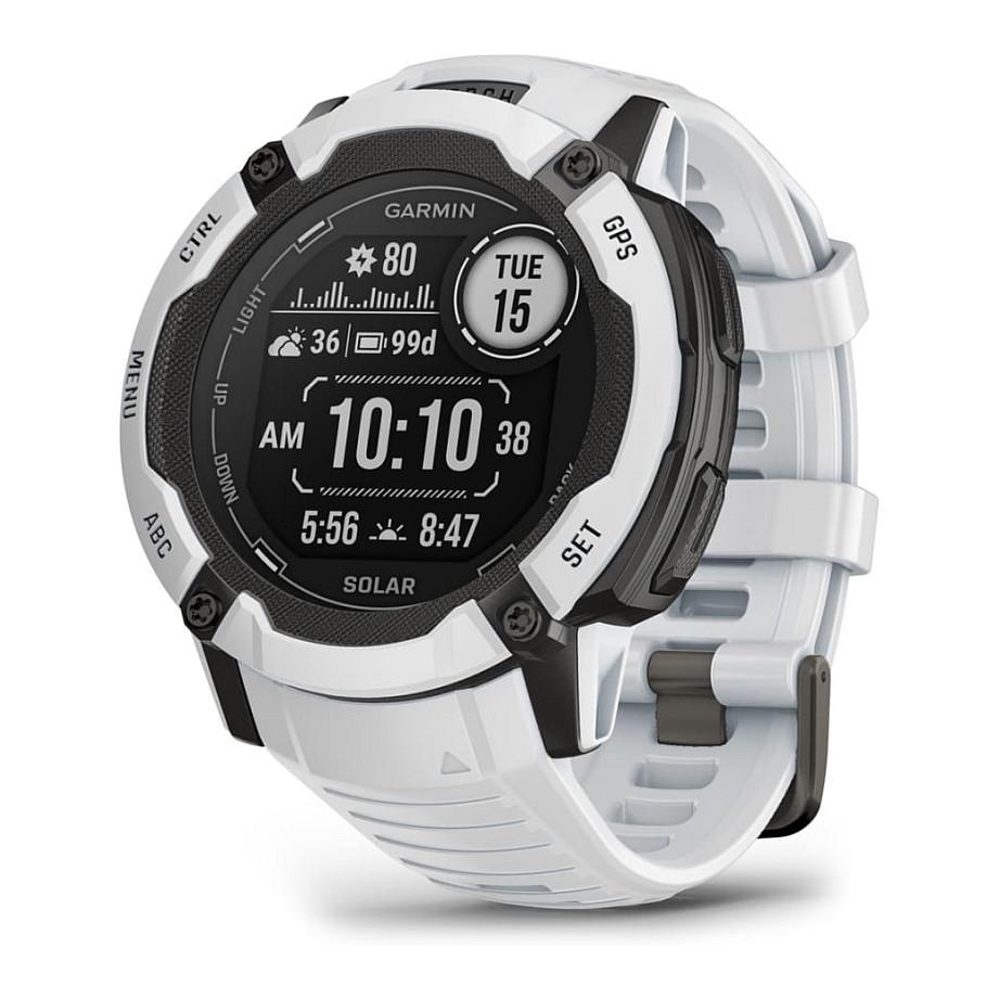 Orë e mençur Garmin Instinct 2X Solar / 50 mm / Solar / GPS / 1.1" – Bardhë