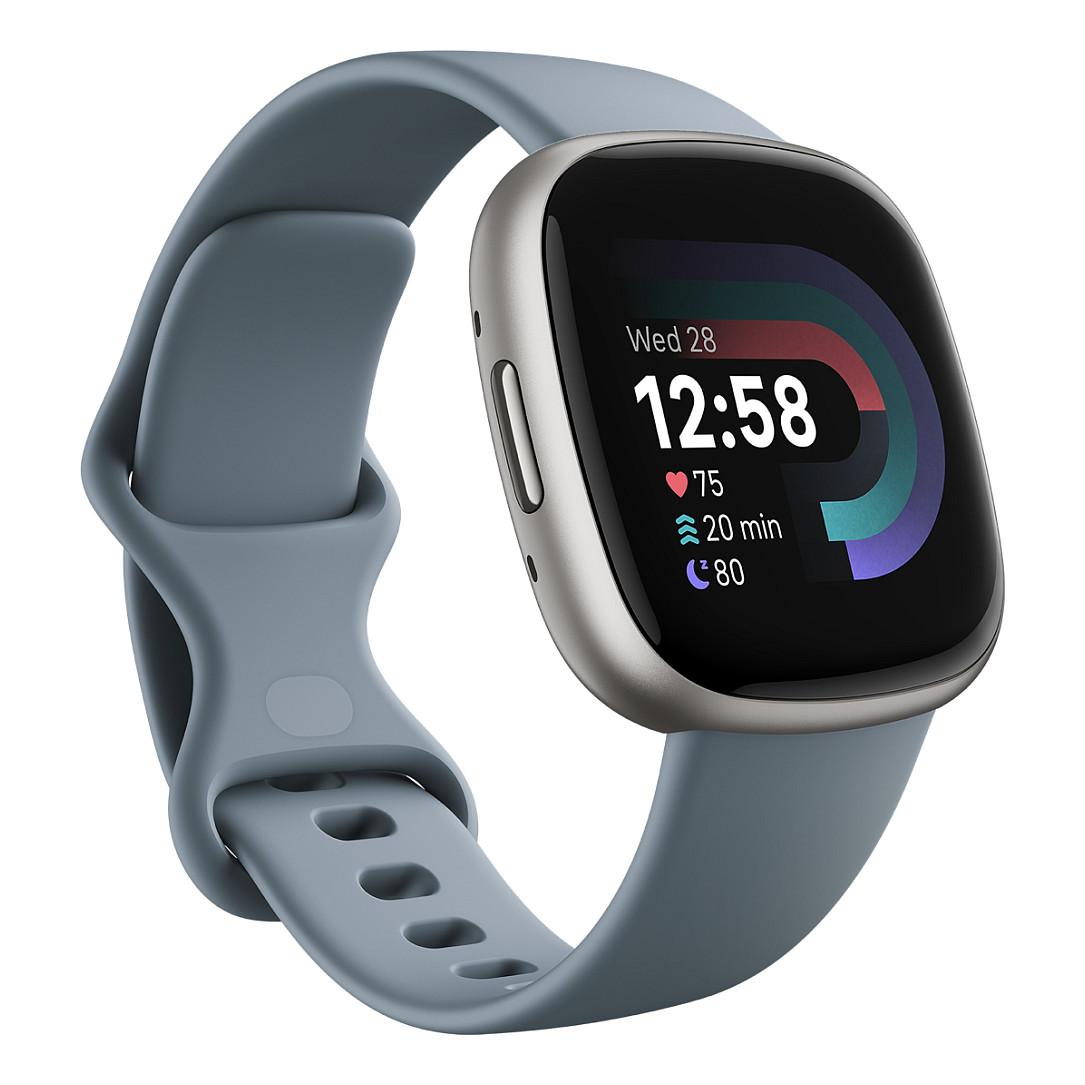 Orë e Mençur Fitbit Versa 4, AMOLED, GPS, Bluetooth, NFC - Blu