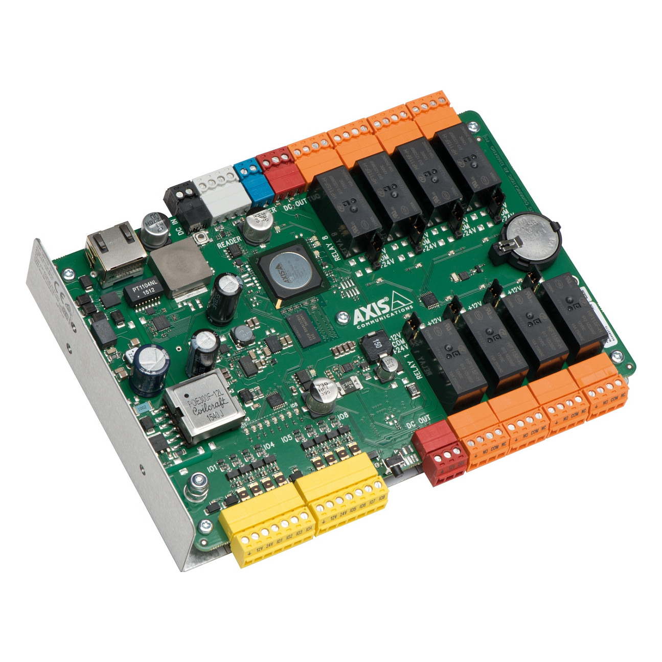 Moduli I/O AXIS 0820-001 / A9188 / 8 Kanale / Relay / 12–24V