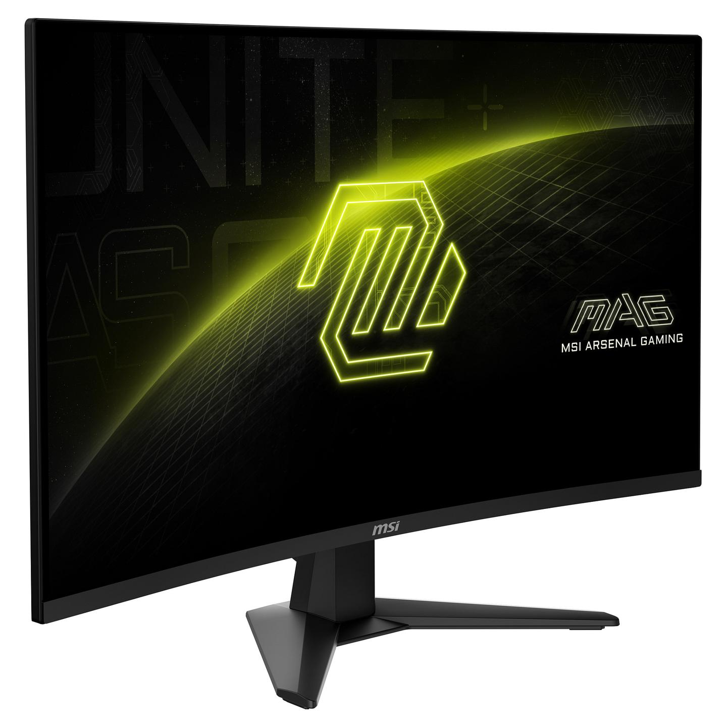 Monitor Gaming MSI MAG 32C6, 31.5", Full HD VA Curved, 180Hz, 1ms, HDR Ready, HDMI + DisplayPort - Zezë - 2