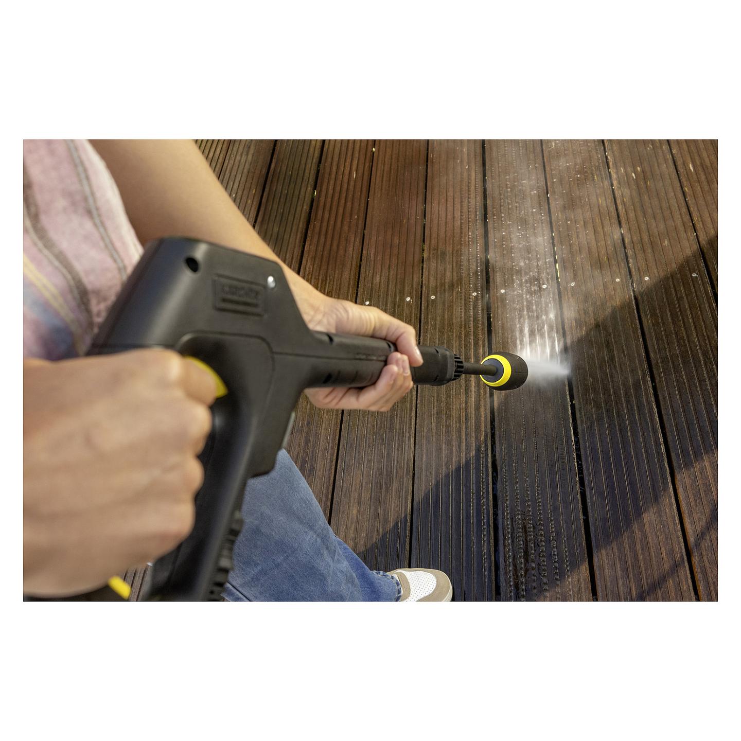 Pastrues me presion Kärcher K 4 Comfort Premium / 1800W / 130 Bar / 420L/h / PremiumFlex - Verdhë/Zezë - 10