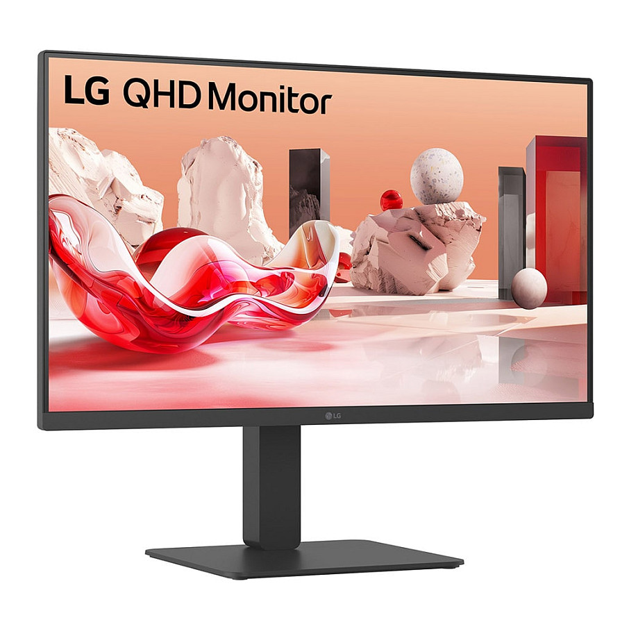 Monitor LG 27BA54QB-B / 27" / QHD IPS / 100Hz / 5ms / HDMI+DisplayPort - Zezë - 2