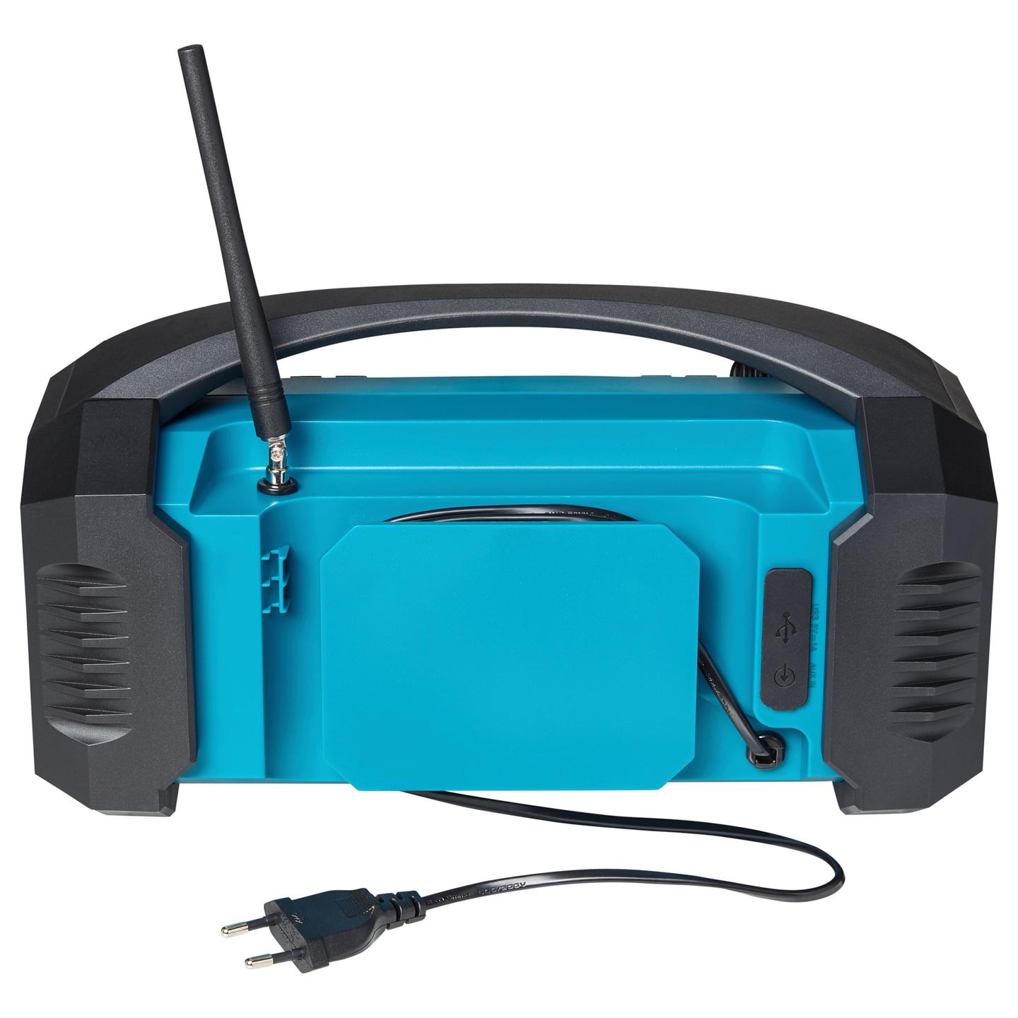 Radio për Punë MEDION LIFE E66050, AM, DAB+, FM, 15 W, Bateri me Autonomi deri në 15 orë - Zezë, Blu - 5