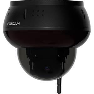 Kamerë Sigurie IP CCTV Foscam D8T, 8MP, 4K, 3.9mm, 106°, Wi-Fi 6, Pan 350°, Tilt 70°, IR 20m, AI, Audio 2-Kahëshe, MicroSD deri 512GB, IP66, IK10 - Zezë