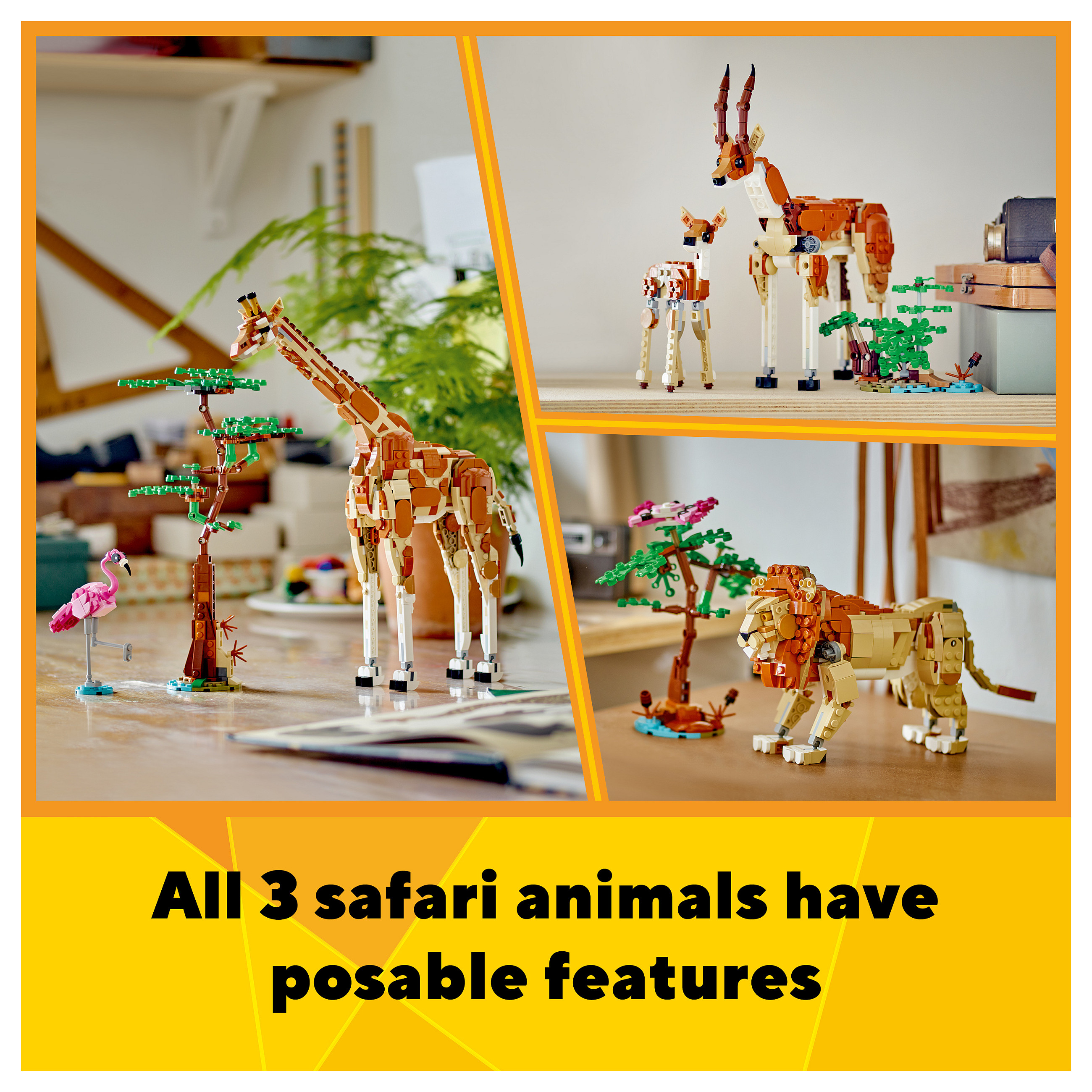 LEGO Creator 3-in-1 Animal Safari 31150 - 29