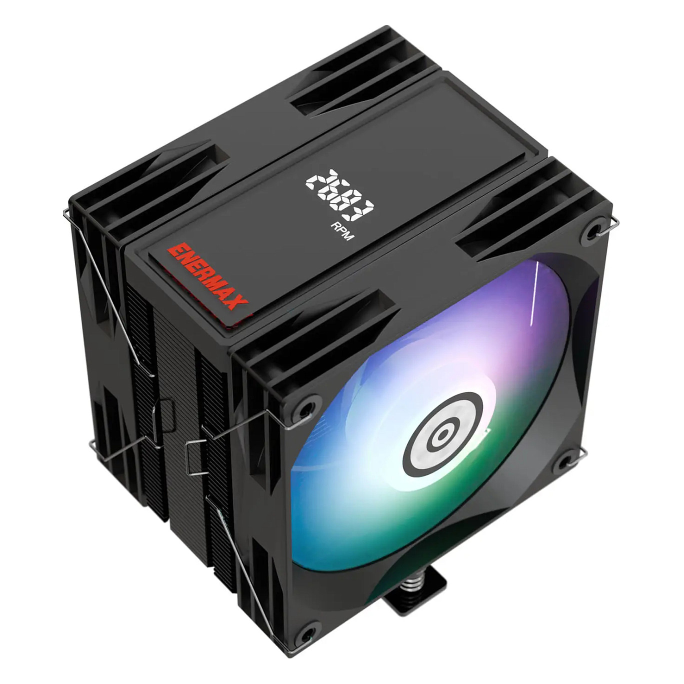 Ftohës për Procesor Enermax Air CPU Cooler ETS-T41D 2x120mm Digital ARGB e zezë - 5