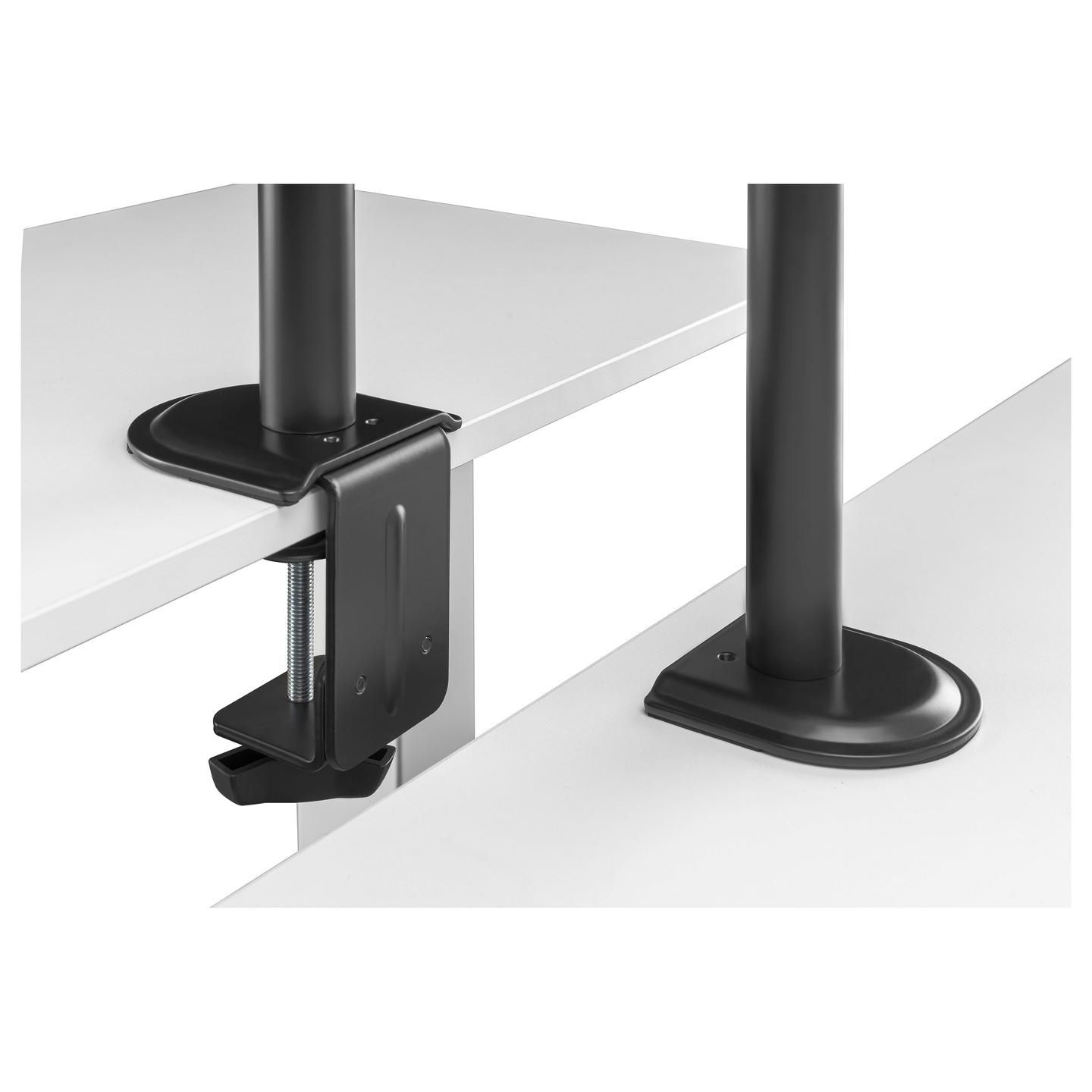 Mbajtëse për Monitor Equip 650156 , 1 Monitor , 17–32" , deri 9kg , e rregullueshme , e pjerrët , e rrotullueshme , VESA 75x75 & 100x100 - Zezë - 5
